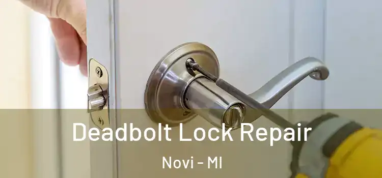 Deadbolt Lock Repair Novi - MI