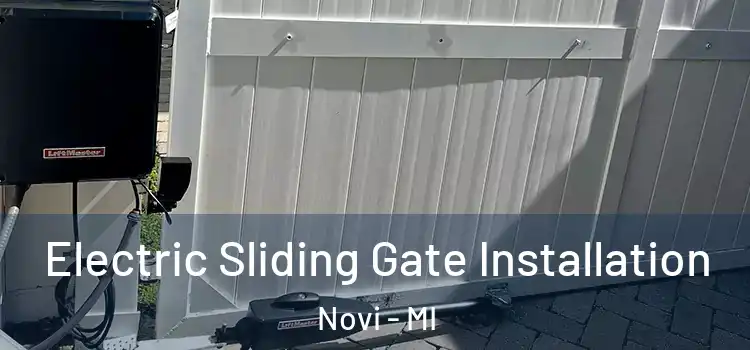 Electric Sliding Gate Installation Novi - MI