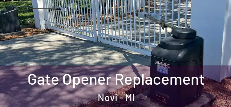Gate Opener Replacement Novi - MI