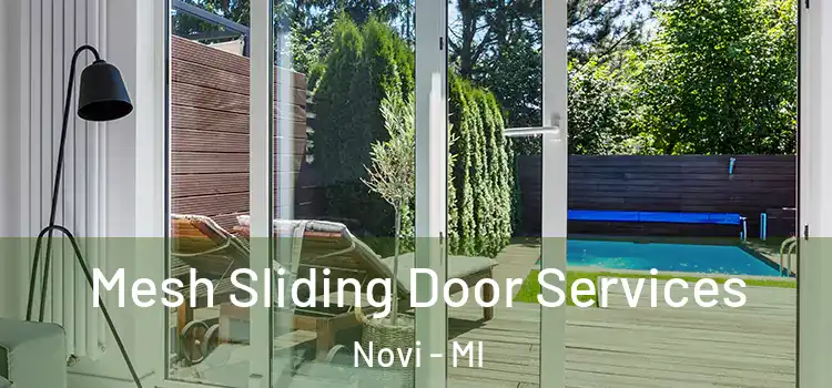 Mesh Sliding Door Services Novi - MI