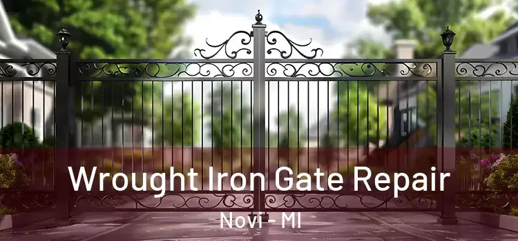 Wrought Iron Gate Repair Novi - MI